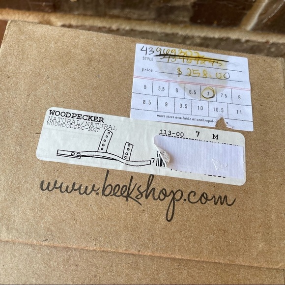 Beek Sandals Studded Leather Slides Brown Straps Summer Shoes Womens 7 - Picture 5 of 11